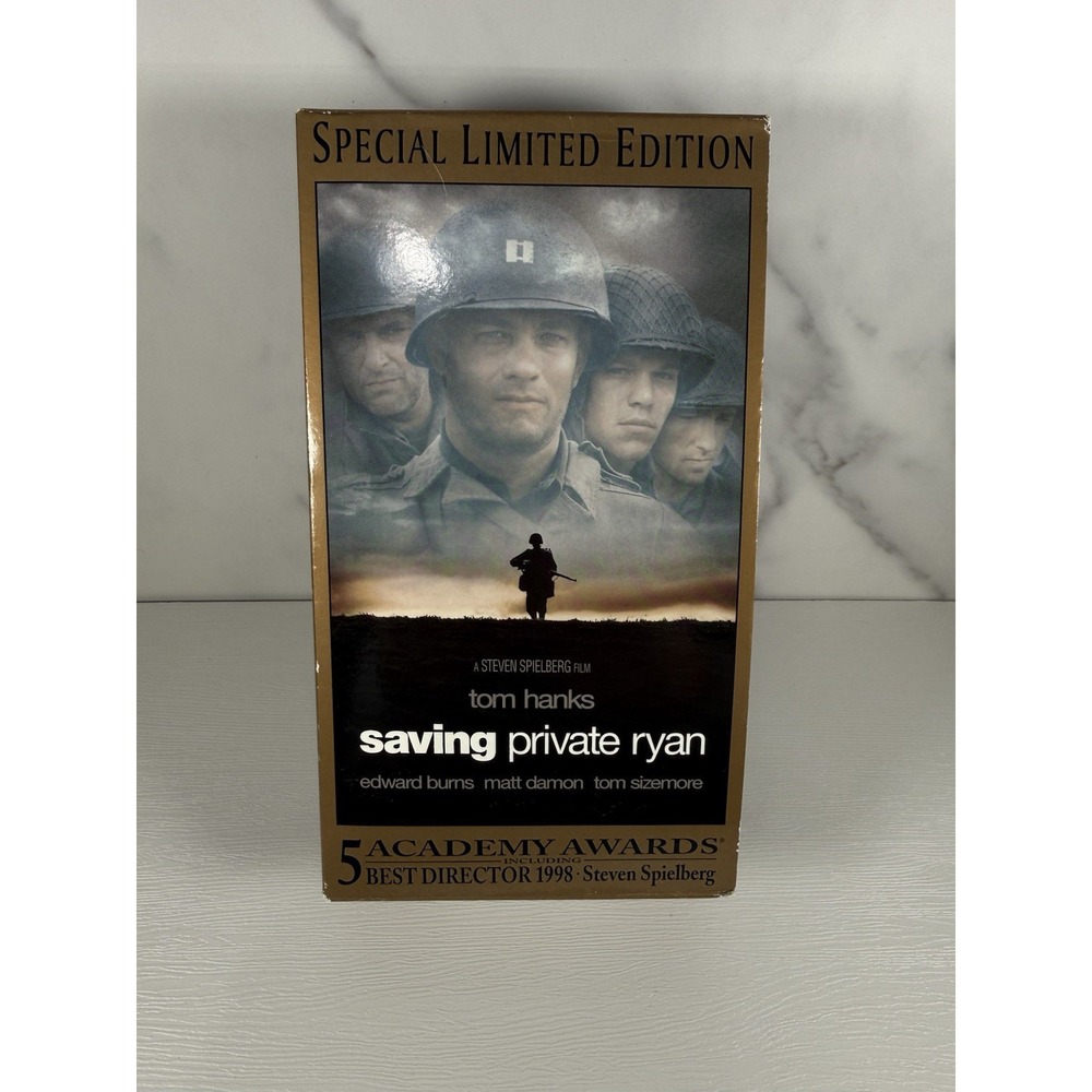 Saving Private Ryan (VHS, 2000, 2-Tape Set, Special Limited Edition)
